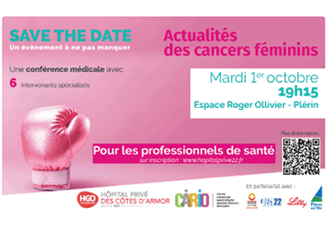 Conférences sur l'actualité des cancerts féminin